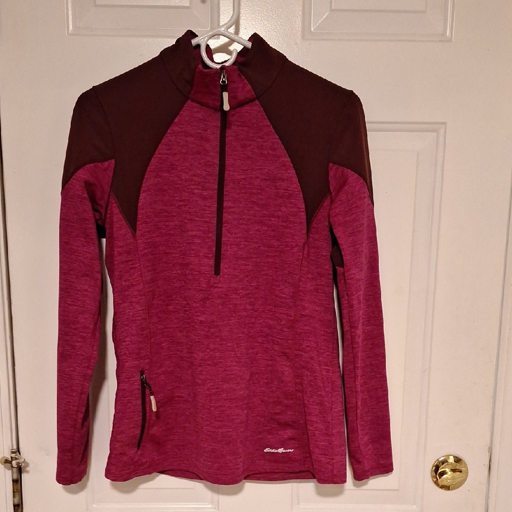 Eddie Bauer  Quarter-Zip Pullover M - Picture 3 of 10